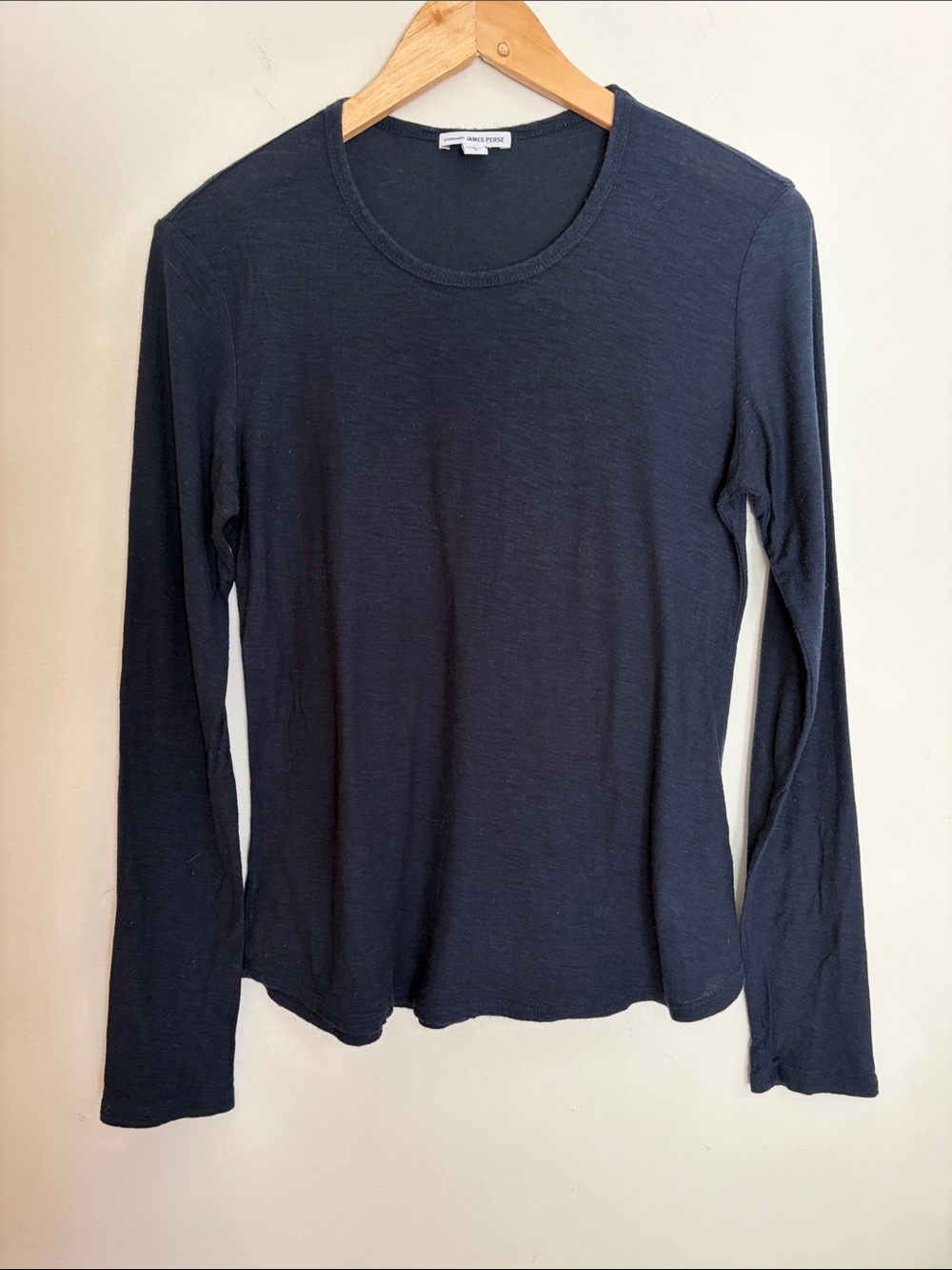 James Perse Long-sleeve Crewneck Tee Shirt